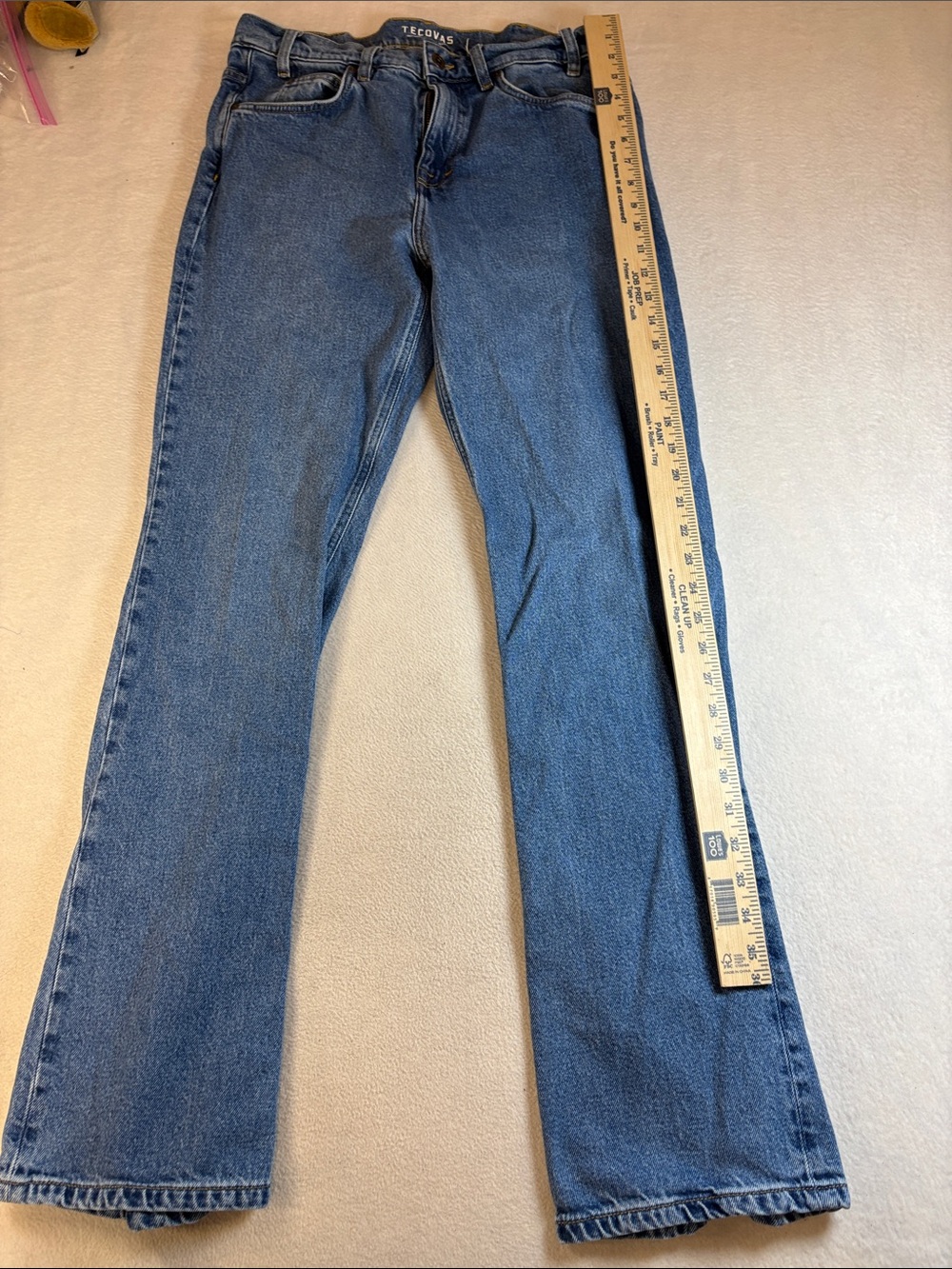 Tecovas Men's Blue Bootcut Jeans